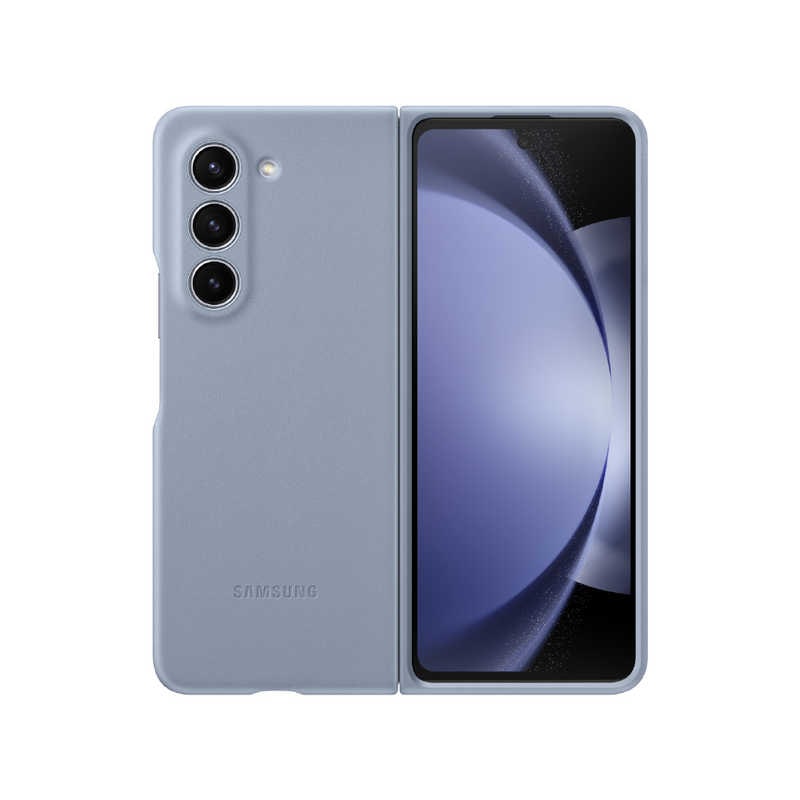 GALAXY　サムスン純正ケース Galaxy Z Fold5 Eco-Leather Case(Icy Blue) アイシーブルー　EF-VF946PLEGJP