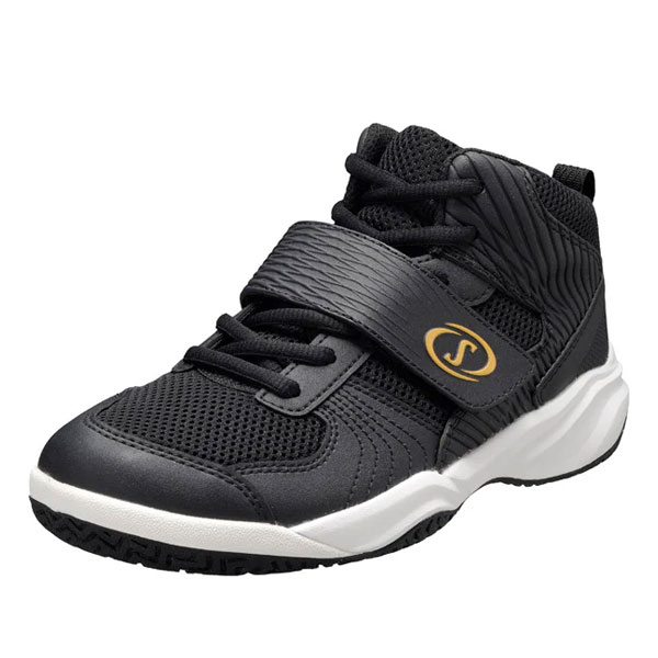 アキレス ACHILLES スポルディング CS-415 黒 バスケット シューズ CIS4150-B キッズ ジュニア