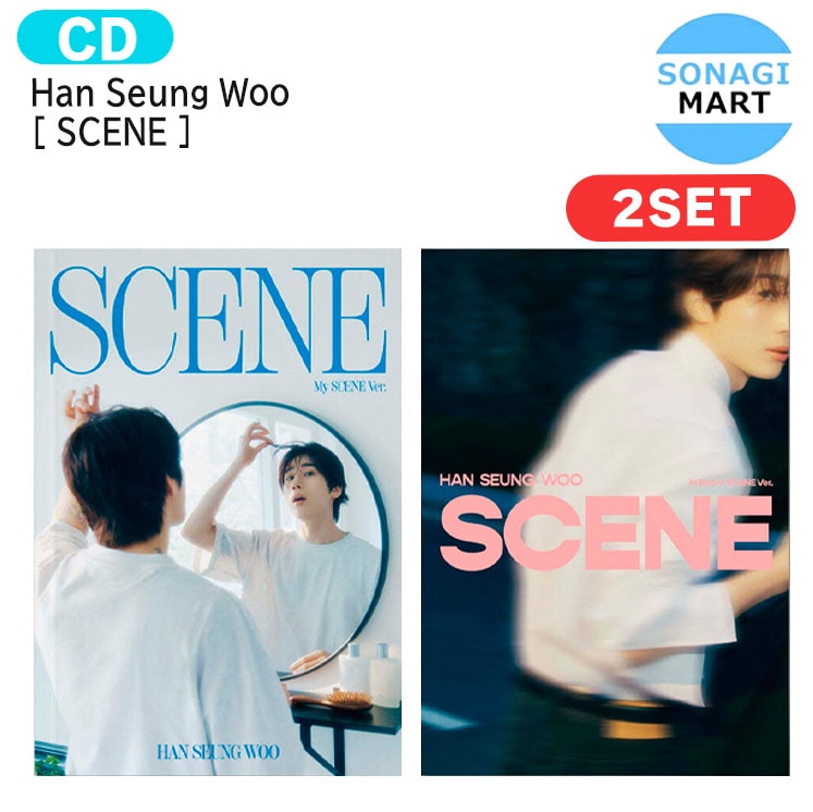国内発送 Han Seung Woo [ SCENE ] 2種セット 1st Single Album / 1次予約