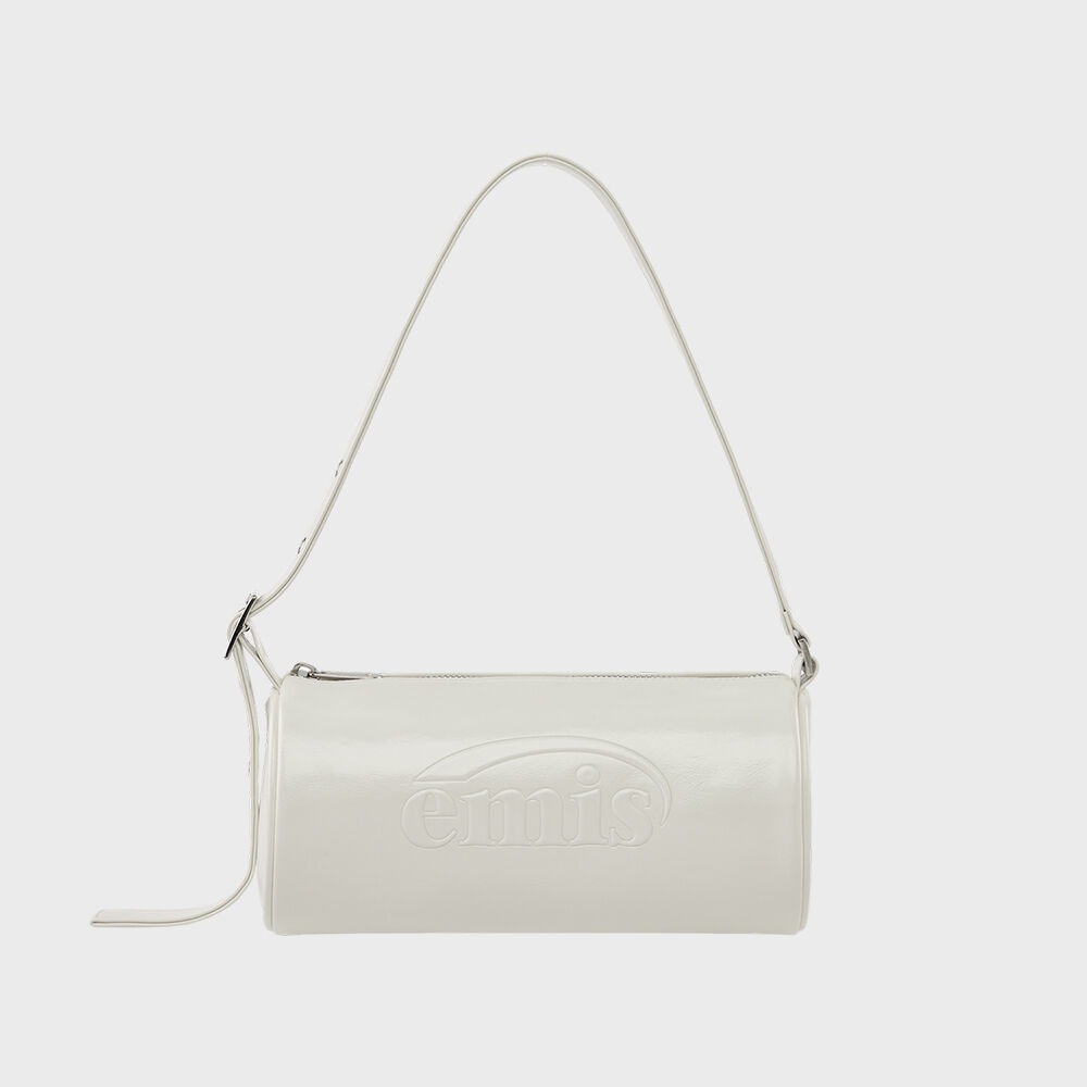 EMISS エンオーガナイズドバレルバッグ-アイボリー