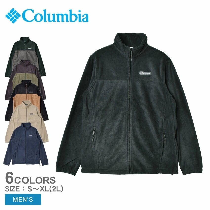 メンズ ライトアウター フリース ジャケット 上着 フルジップ ブランド アウトドア 長袖 防寒 スティーンズ マウンテン フルジップ 2.0 WE3220