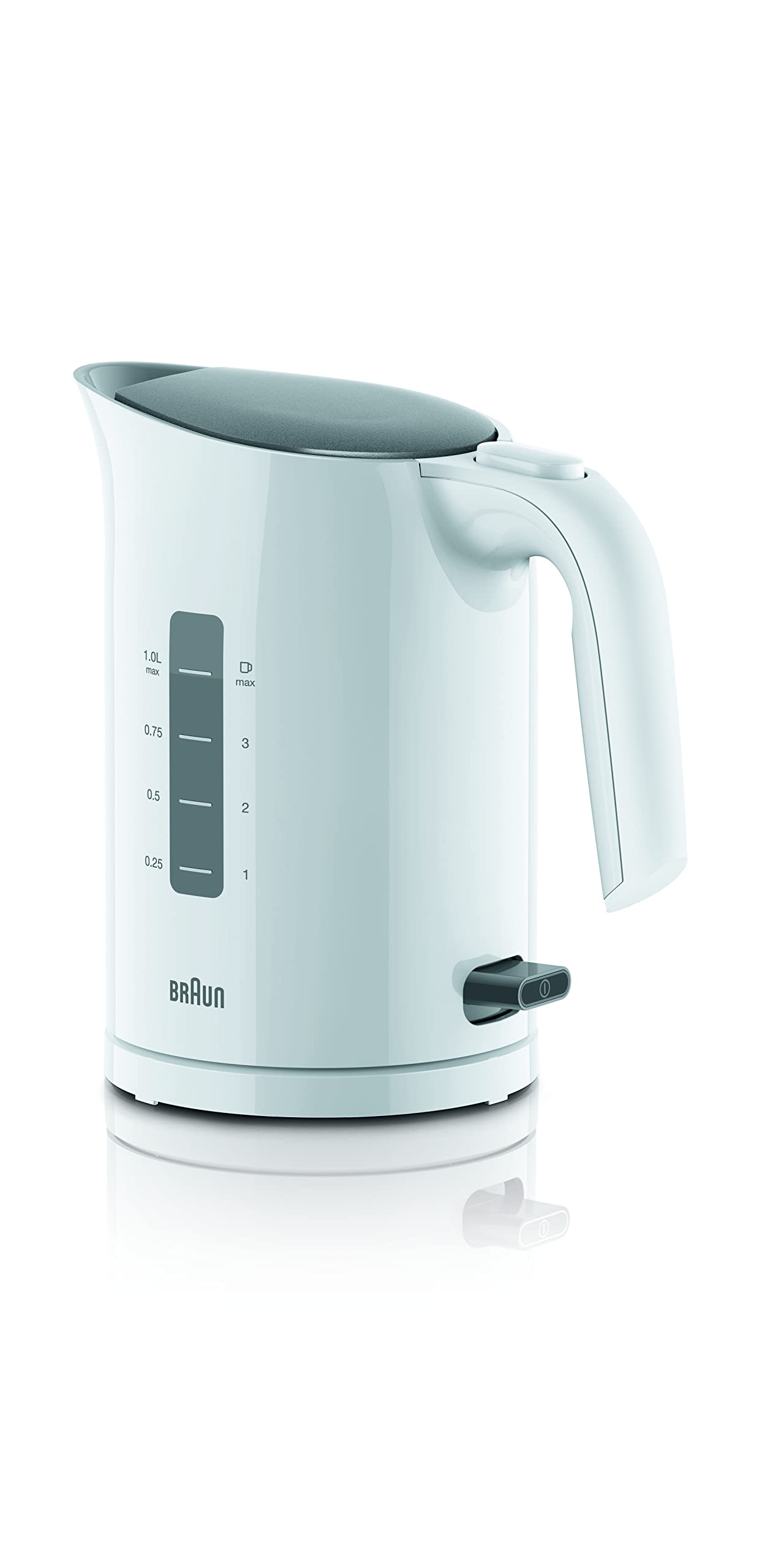 ブラウン(BRAUN) ピュアイーズ 電気ケトル(1.0L) ホワイト WK304AJ-WK3000WH 4,881円