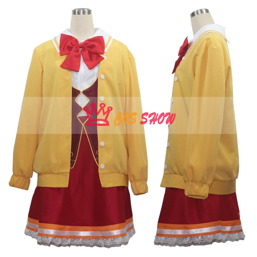 人気商品N0.1 実物撮影 天色＊アイルノーツ （あまいろアイルノーツ）白鹿 愛莉 （しらが あいり） コスプレ衣装 オーダーメイド製作可能 仮装 イベント ハロウィン 学園祭