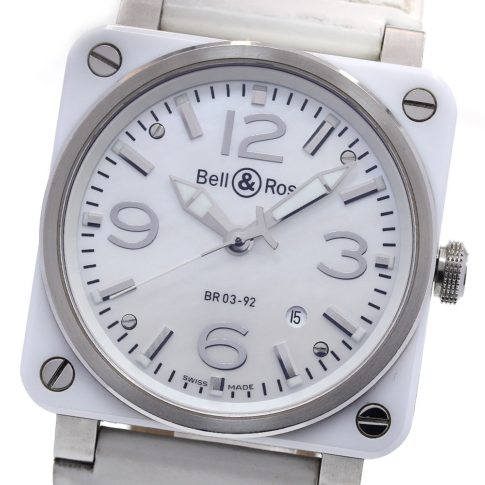 ベル＆ロス Bell＆Ross BR03-92WC-R BR03-92 デイト 自動巻き メンズ _842732【中古】