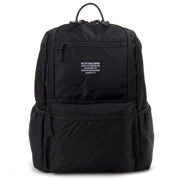 THE FUNNY COMPANY マットナイロン リュック バックパック TFC-M032-001 ブラック