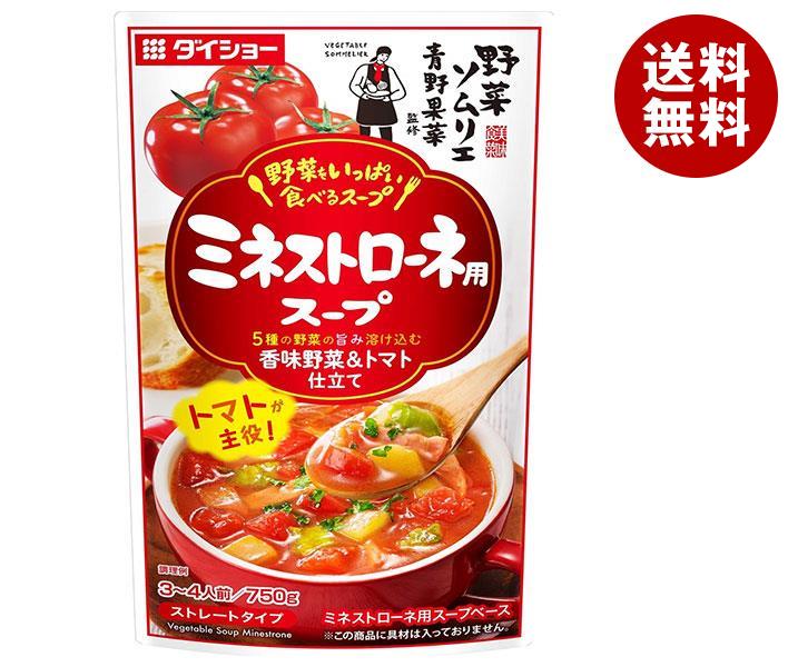 ダイショーダイショー 野菜をいっぱい食べるスープ ミネストローネ用スープ 750g＊10袋入＊(2ケース)