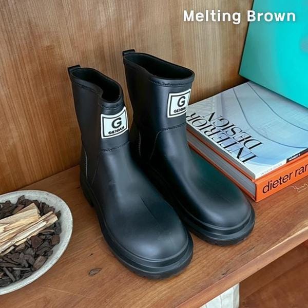 女性用デイリー長靴 ショートレインブーツ 3.5cm 6,264円