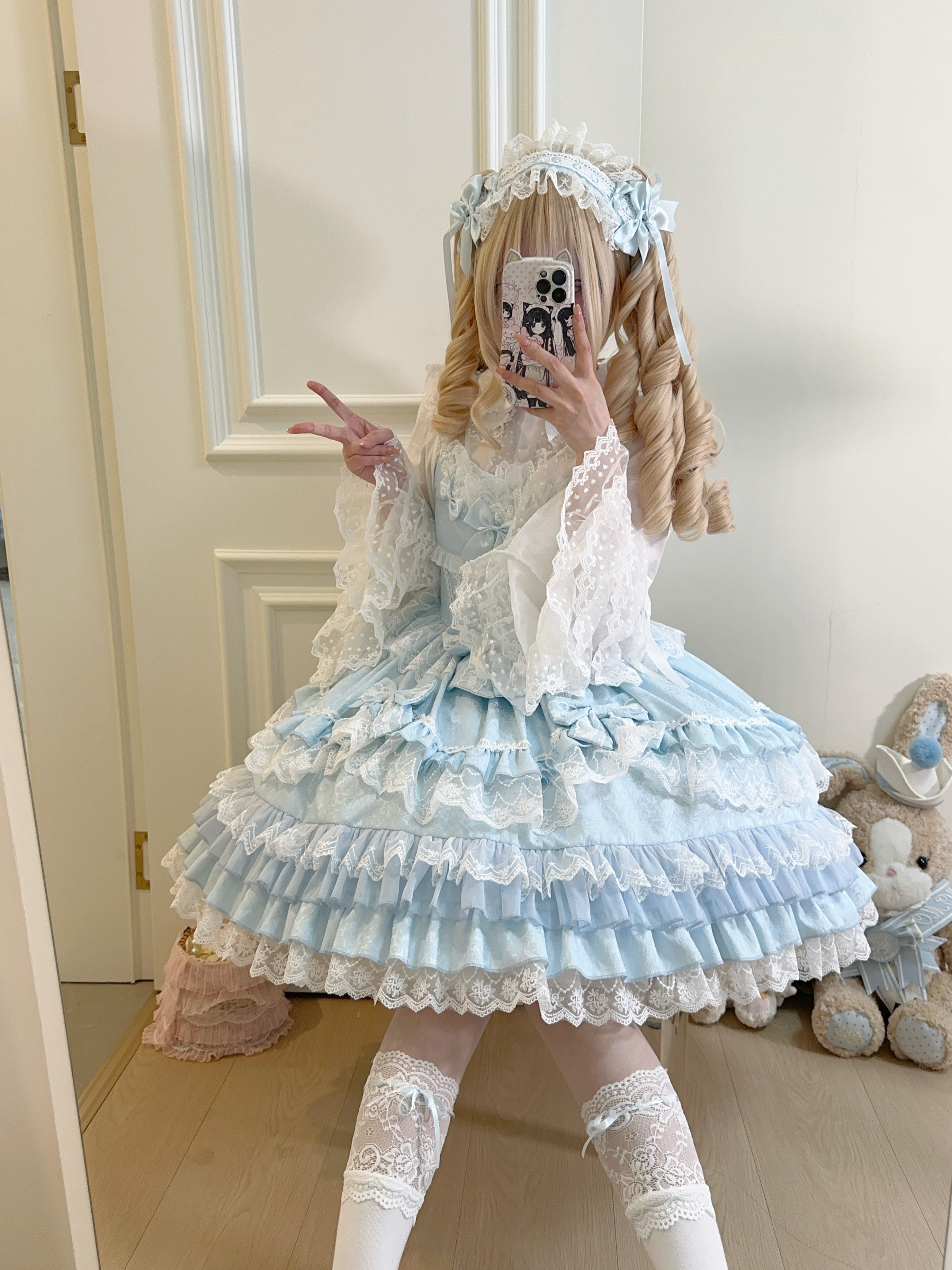 サスペンダードレス ロリータドレス ドールセンス スイート JSK プリンセススタイルドレス