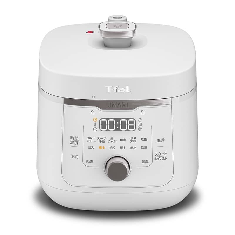 CY3601JP ラクラクッカー旨み電気圧力鍋4L コンパクト電気圧力鍋 4リットル 炊飯6合まで