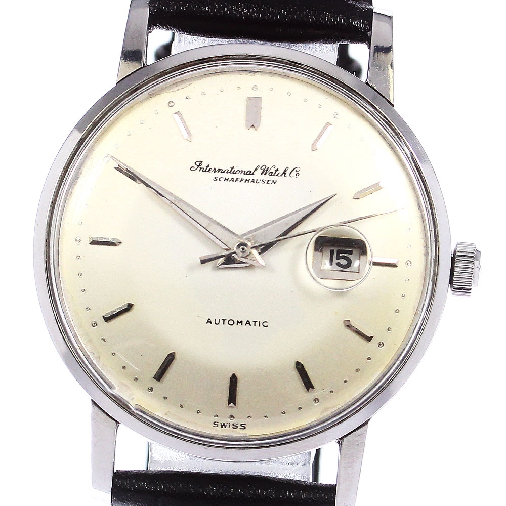 IWC SCHAFFHAUSEN デイト Cal.8531 リダンダイアル 自動巻き メンズ _791645【中古】