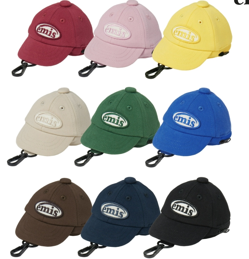 BALL CAP POUCHキーリングキーチェーンキーホルダー