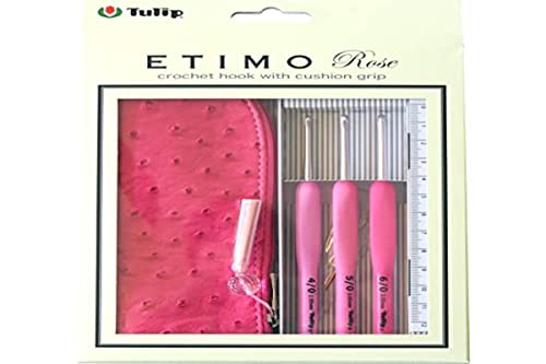 チューリップ(Tulip) エティモ ロゼ クッショングリップ付きかぎ針セット(3本入り) TER-15 5,195円
