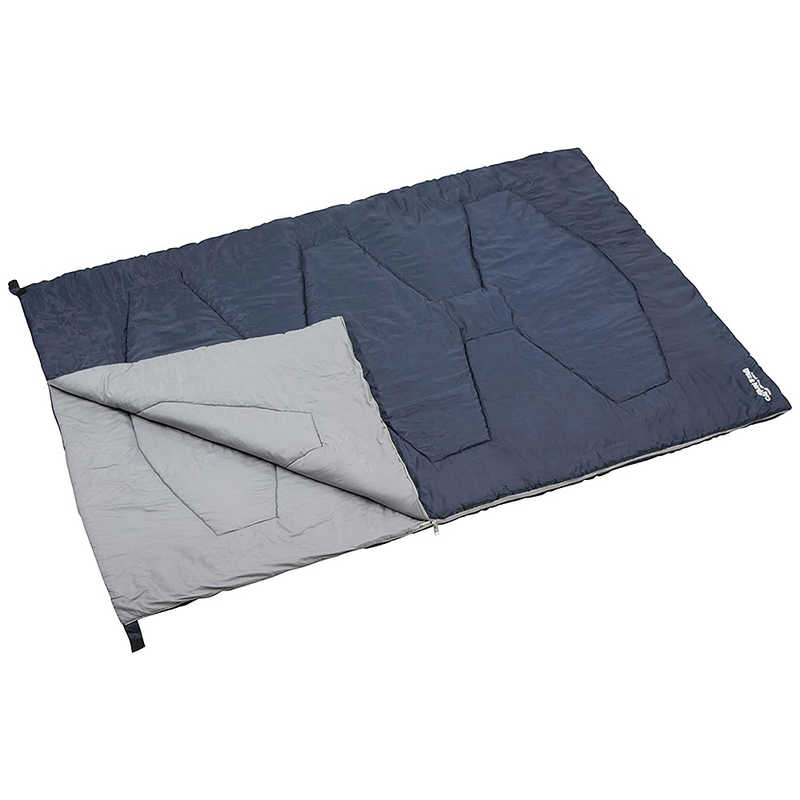 キャプテンスタッグ　アウトドア用品洗えるシュラフ 寝袋 2000 (ダブルサイズ)　UB-7