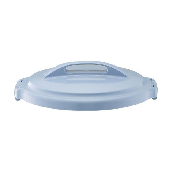 （まとめ）リス ベルク 丸型 3545L フタブルー DS-920-010-3 1個（本体別売）10セット