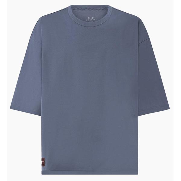 ルーズフィット素材の良い男性の素敵なブルー半袖Tシャツ 機能性トップ 活力あふれるきれいな登山服Tシャツ 基本T