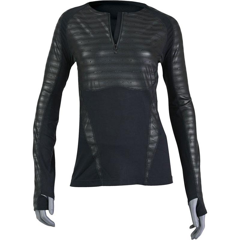 Seirus セイラス ヒートウェーブ ベースレイヤー トップ レディース M カーボン アウトドア インナーシャツ Ｗ 17134