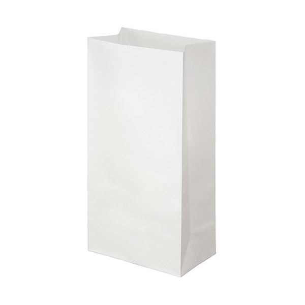 TANOSEE 角底袋 12号ヨコ180タテ350マチ幅105mm 晒 1パック（500枚） 10セット