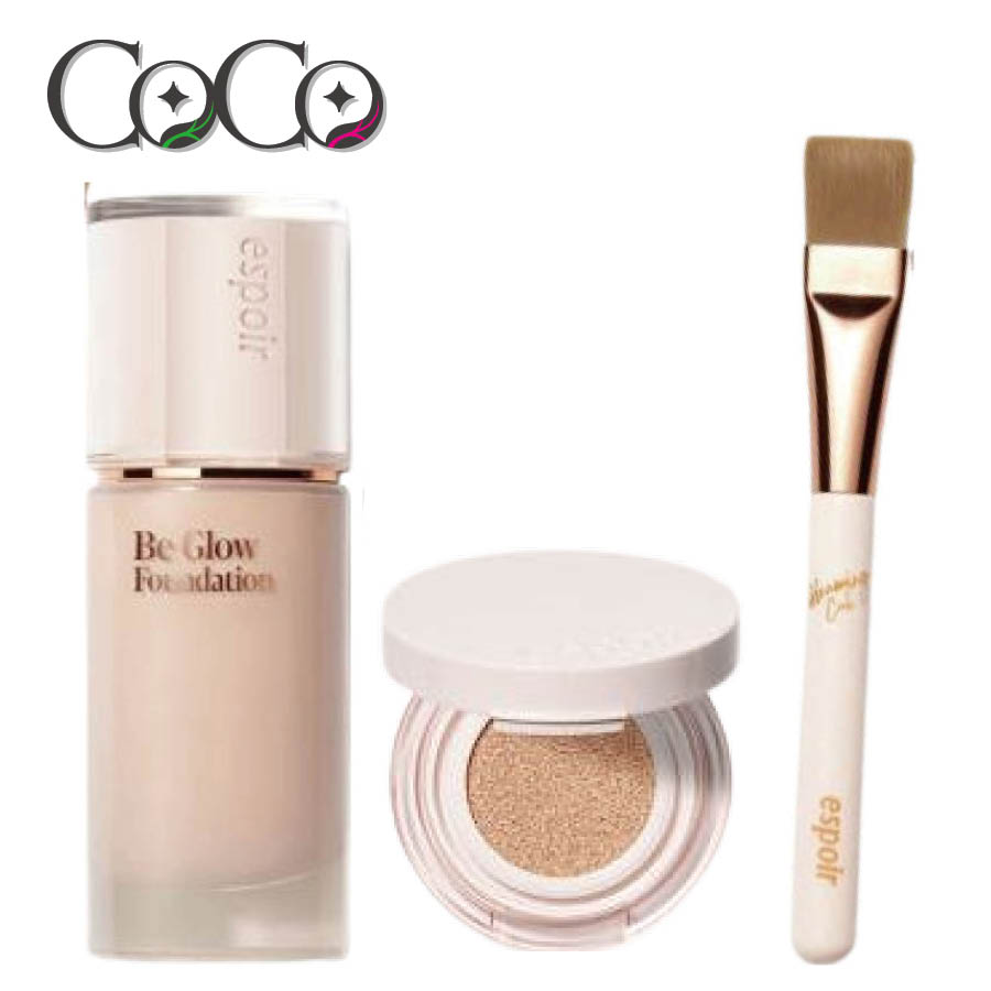 【正規品】ビーグローファンデーション [GIFTビーグローボリュームクッションミニ+グローブラシ]