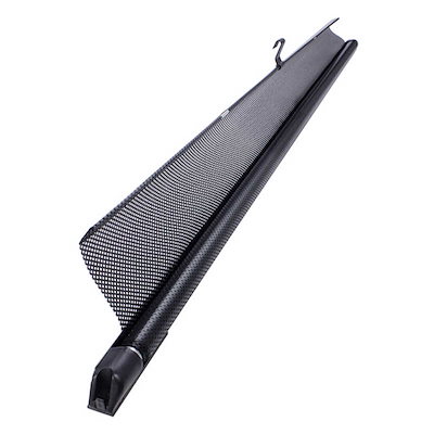 他サイト： ヤック/YAC ロールカーテン L メッシュ生地 1枚入 窓枠下部取付型 日差し除け 簡単装着 幅73cm ワンボックス・大型車 DF63の商品画像