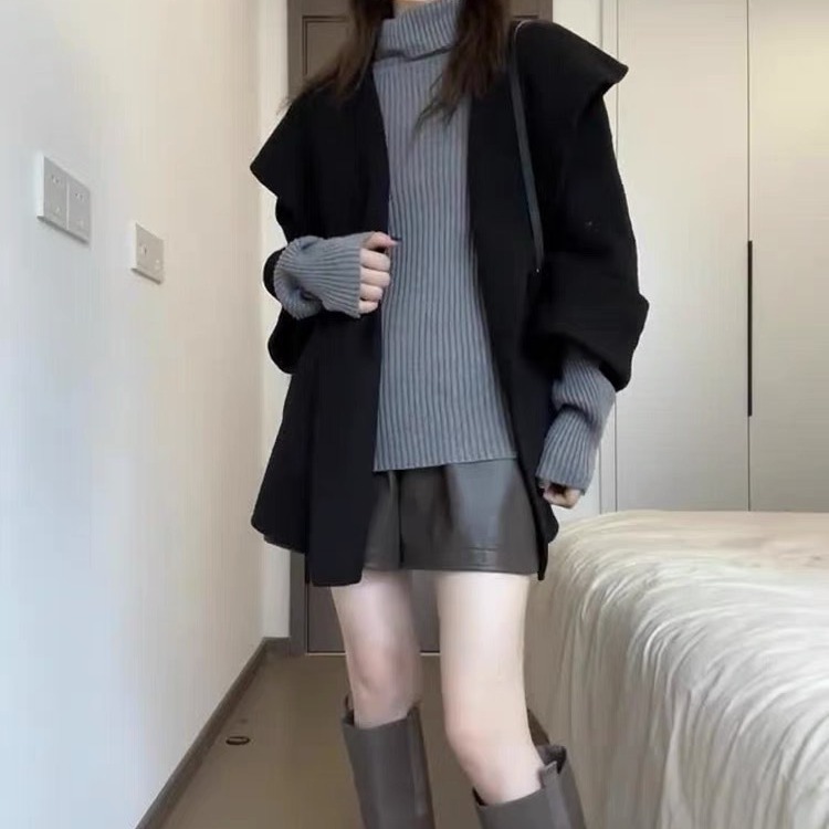 ハイエンドのカスタマイズ-深みのある冬の装いに高級婦人服一式や香り豊かなドレス韓国ドラマのヒロイン衣装を合わせました