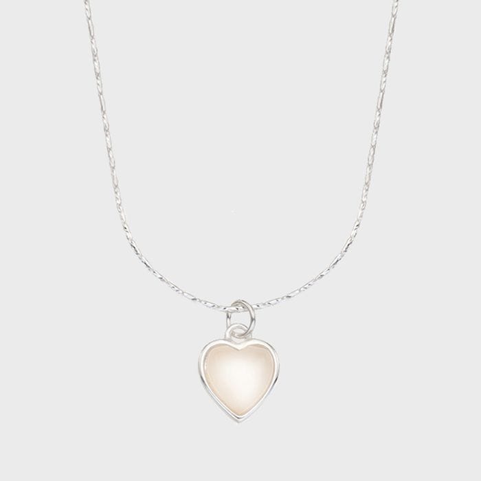 [silver925] soap heart necklace おしゃれ アイドル愛用ブランド 韓国人気 韓国ファッション