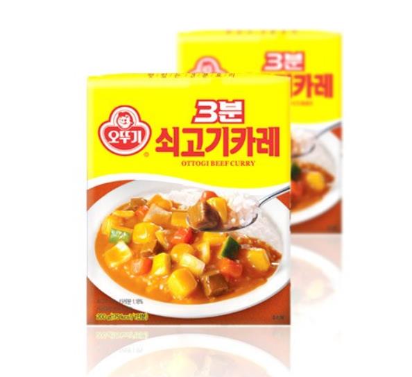 [オットゥギ]3分牛肉カレー200g x 24ea[1BOX]
