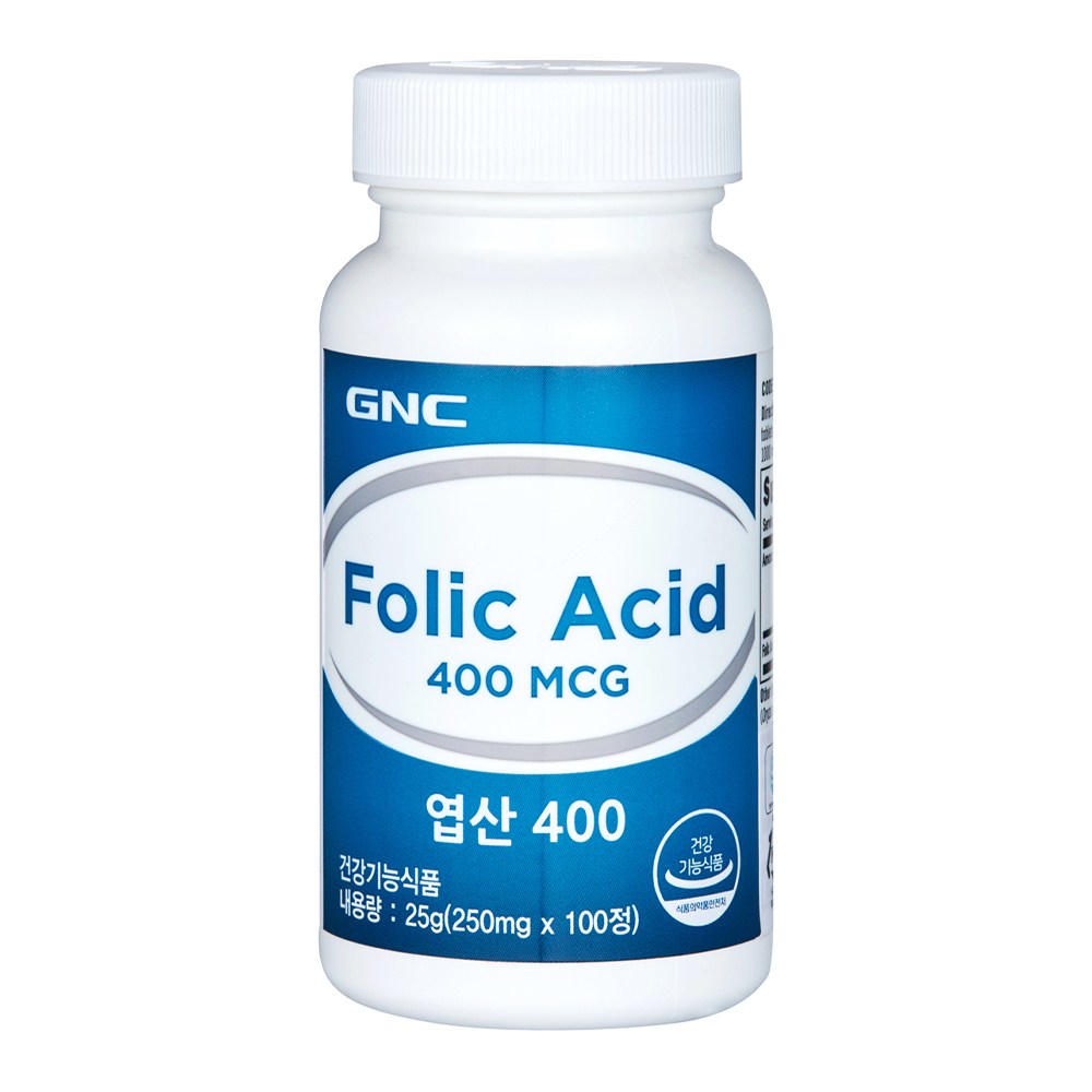 GNC葉酸400 100錠100個入り1個