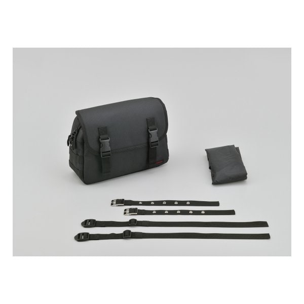 サイドバッグ 6L マフラー側対応 サドルバッグ DHS-23 ブラック D30818