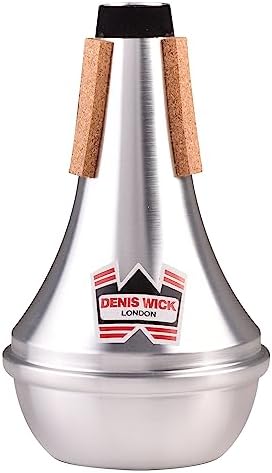 Denis Wick デニスウィック ミュート トランペット コルネット用 ストレート アルミ 5504