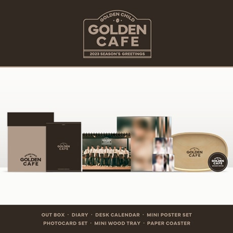 GOLDEN CHILD 2023 SEASONS GREETINGS [GOLDEN CAFE]