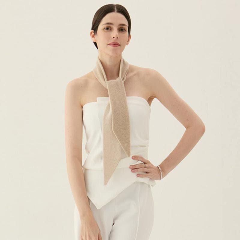 カシミヤスキニーマフラー FKO080O