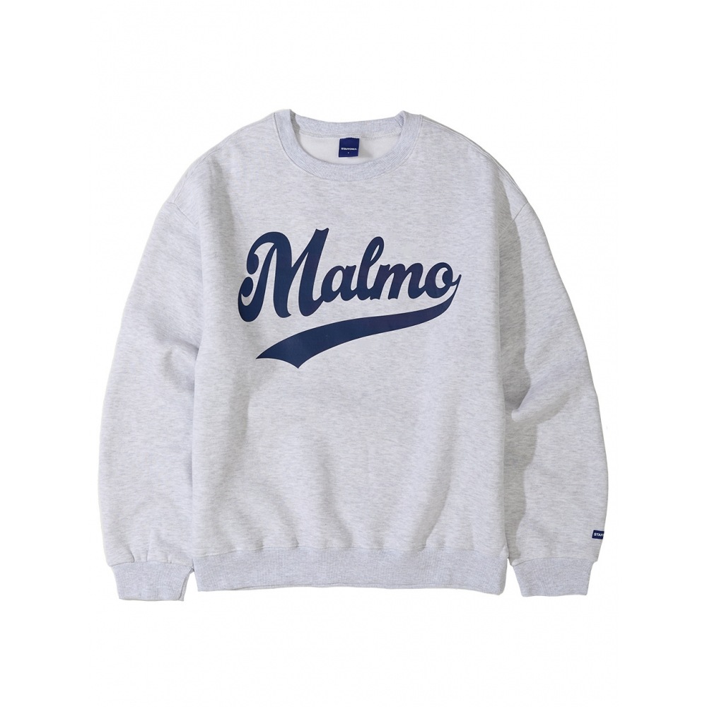 スタッフオンリー MALMO スウェットシャツ (メランジホワイト)