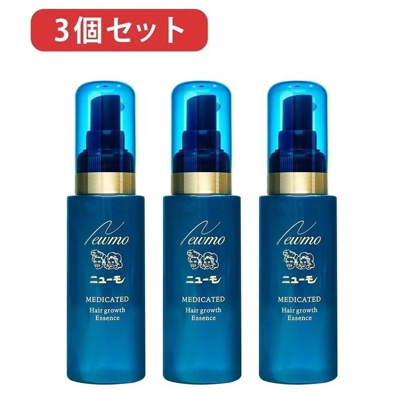 3個セット　実物画像付き ファーマフーズ ニューモ 薬用育毛剤　 医薬部外品 男女兼用 75ml　育毛剤女性用　育毛剤男性用　養毛剤 薄毛 抜け毛サポートする 発毛促進　タマゴ ふけ 無添加育毛剤