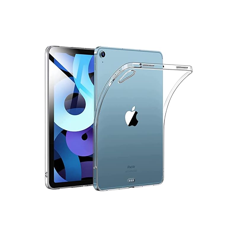 【10枚入り】iPad Air 5 (2022) 第5世代 専用 ケース クリア iPad Air 4 (2020) ケース 対応 10.9インチ iPad Air4 (2020) 第4世代 透明背面