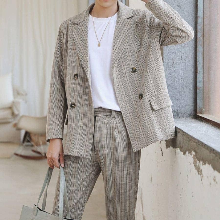 最新モデル登場！出血大サービス セットアップ スーツ ジャケット ビジネス カジュアル 高校生 10代 20代 30代 ファッション 10910