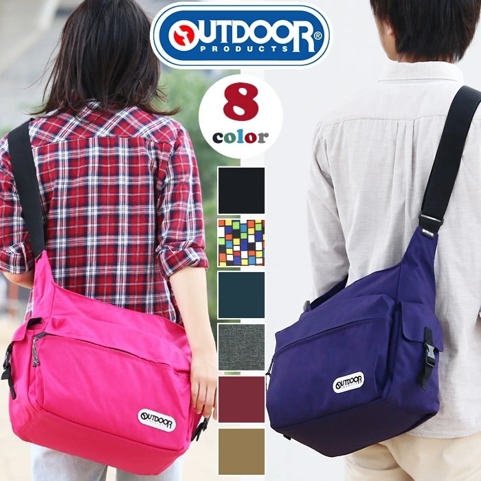 ショルダーバッグ OUTDOOR PRODUCTS アウトドア ショルダー バッグ 斜め掛け 男女兼用 男性 女性 おしゃれ