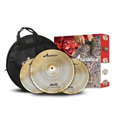 Arborea ミュート シンバル 13HH/18CR 14HH/16C/18CR ローボリューム 消音 シンバル 初心者向け 練習用 送料無料 13,979円