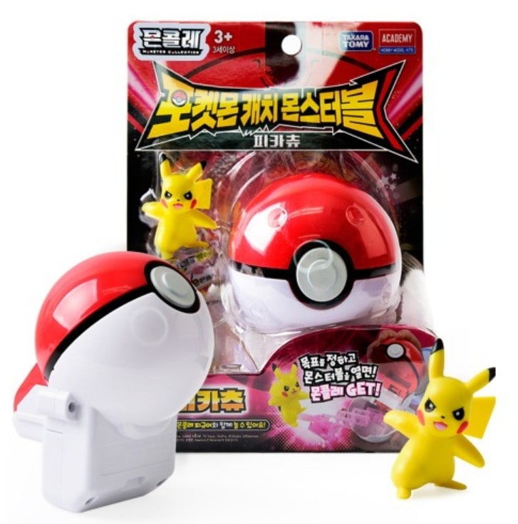 ポケモンキャッチ モンスターボール ピカチュウ