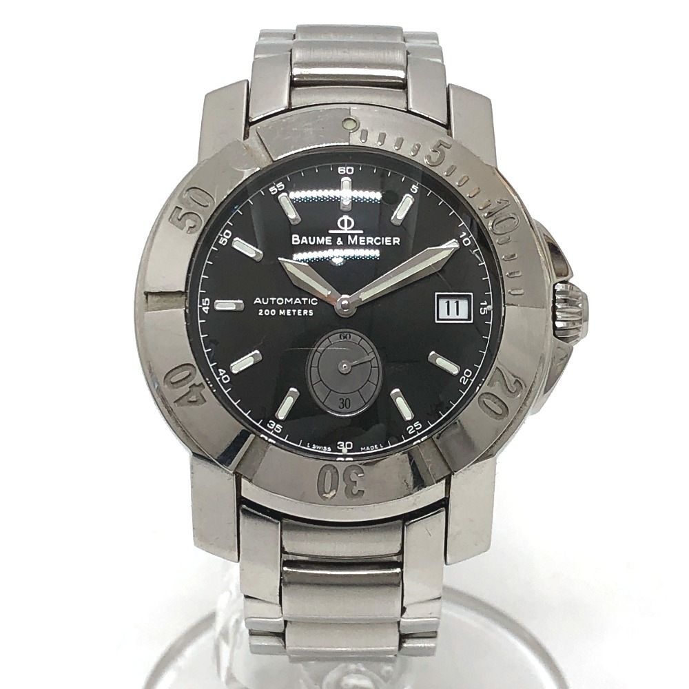 Baume & Mercier ボーム＆メルシエ 腕時計 65353 ケープランド スモールセコンド 自動巻き デイト SS シルバー