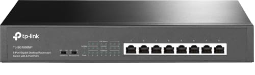 TP-Link スイッチングハブ 8ポート PoEハブ (8x PoE対応 各最大30W 全合計1