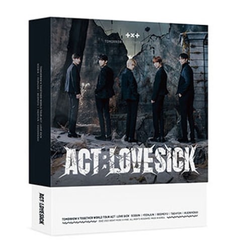 トゥモローバイトゥゲザーソウルワールドツアーディビディTXT ACT LOVE SICK IN SEOUL DVD_未開封新品