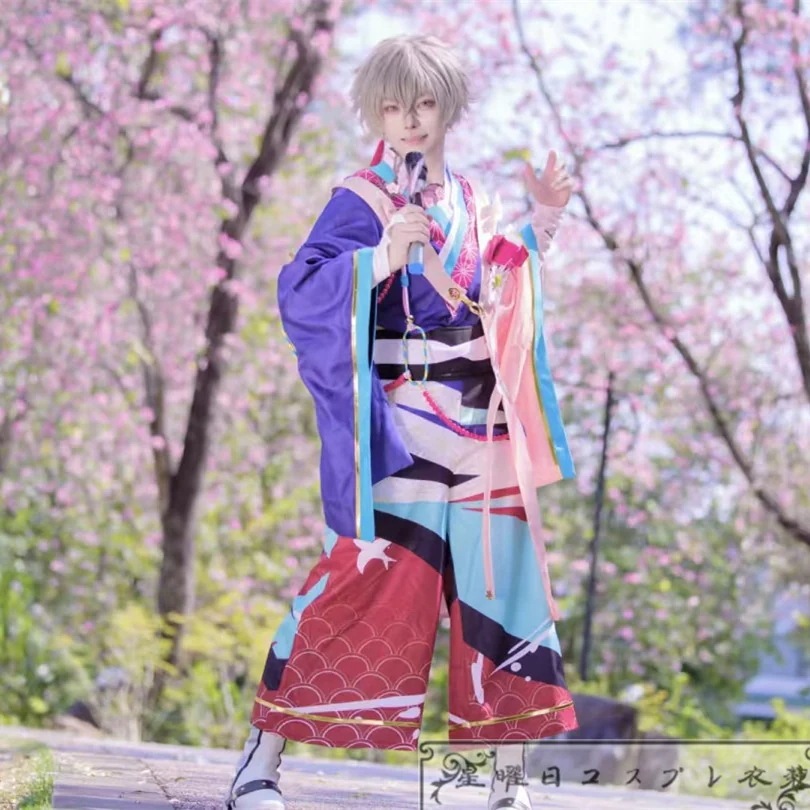 ES あんスタ 双頭×流儀／ドラゴンズヘッド 南雲鉄虎 鬼龍紅郎 天祥院英智 真白友也 天城一彩 大神晃牙 乙狩アドニス コスプレ衣装 コスチューム