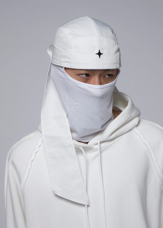 【IFEELLUCKY】 DURAG CAP 0.5 : WHITE