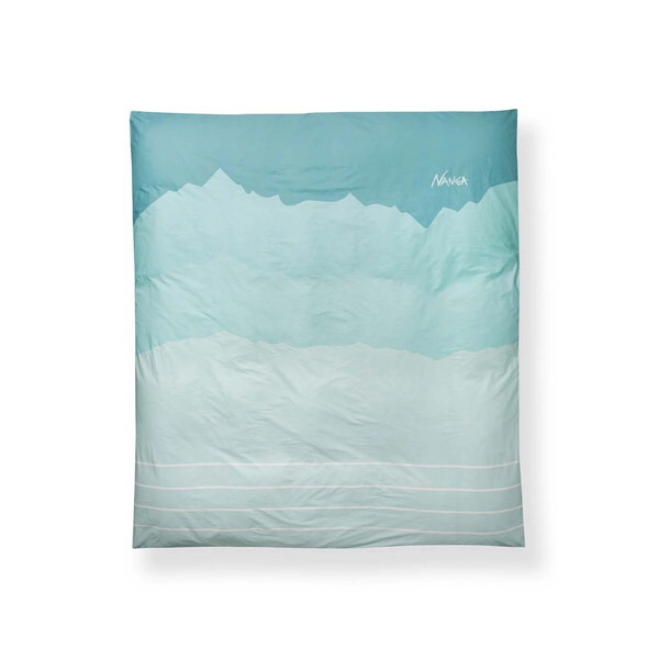ナンガ DUVET COVER RIDGELINE GRADATION D AQUA DOUBLE NZ2454-4F404-B N0000823 デュベカバーリッジライングラデーション ダブル 11,242円