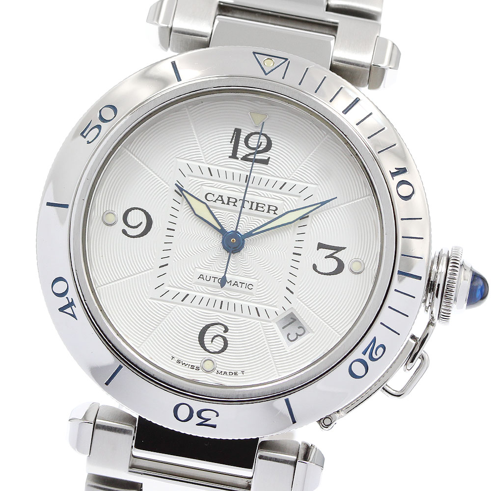 カルティエ CARTIER W31031H3 パシャ 38ｍｍ デイト 自動巻き メンズ 良品 _954229【中古】