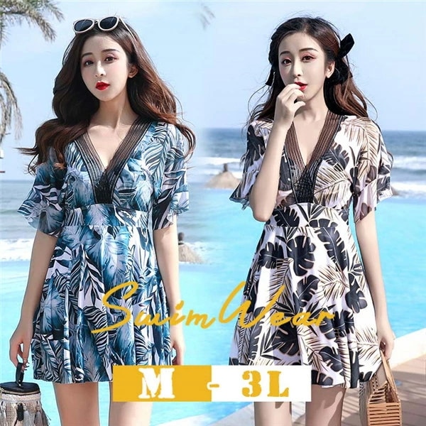 ワンピース水着 水着 ワイヤーなし パッド付 レディース 着瘦せ 30代 40代 ママ水着 シンプル セクシー 写真映え 撮影用 海 夏 サマー プール リゾート かわいい 旅行 温泉 大人 女性用