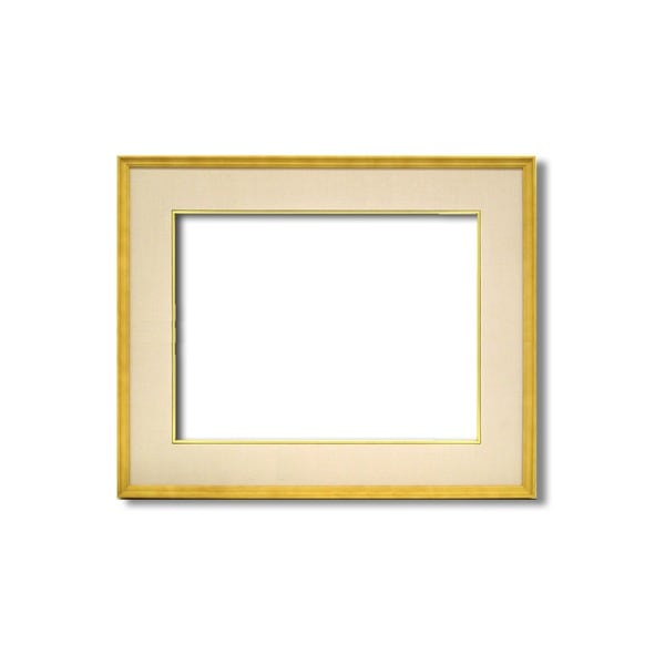 ( 日本画額 )木製フレーム 和額 色紙額 色紙Fサイズ 木製日本画額 F10サイズ 530×455mm ベージュ 額縁 額 フレーム