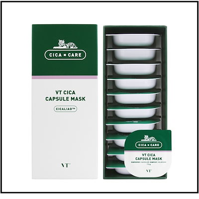 【正規品】 vt シカ カプセル マスク 10個 / cica クリ...のサムネイル