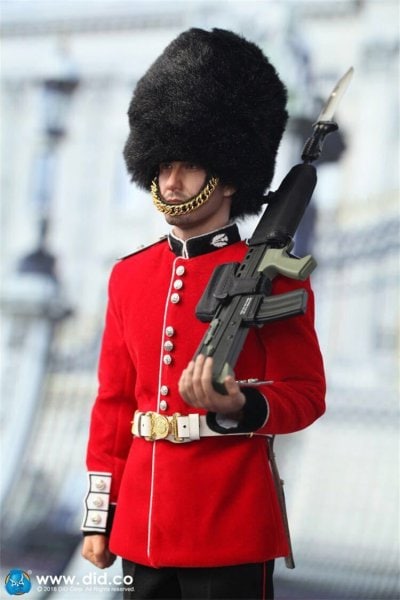 【DID】K80134A イギリス陸軍近衛師団 イギリス近衛兵 ヘッドタイプA 1/6スケールアクションフィギュア