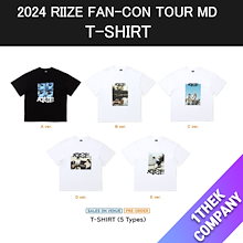 (T-SHIRT) (バージョン選択) 2024 RIIZE FAN-CON TOUR OFFICIAL MD